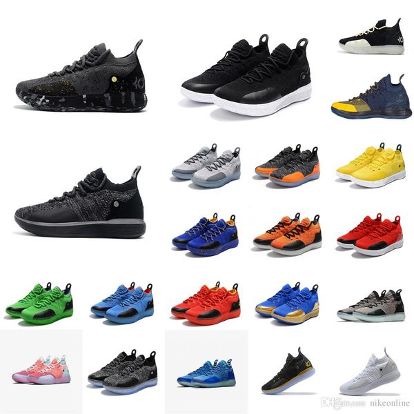 Acquista Scarpe Da Basket Uomo Kd 11 Black Twilight Gold Camo Oreo