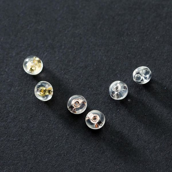 

6pcs 925 solid sterling silver fashion jewelryclutches post earring backs earnuts sers diy jewelry a1961