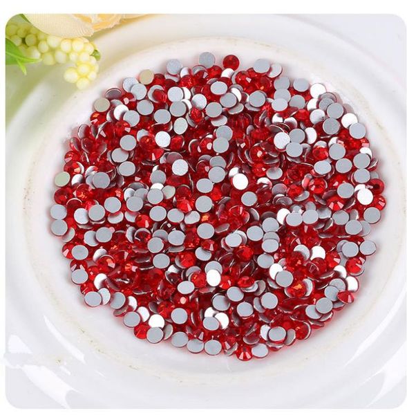 

glue on rhinestones ss3-ss30 siam color flat back non ix nail art rhinestone 3d glass nail art decorations mix rhineston, Silver;gold