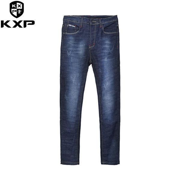

kxp dark blue slim fashion jean for men 799