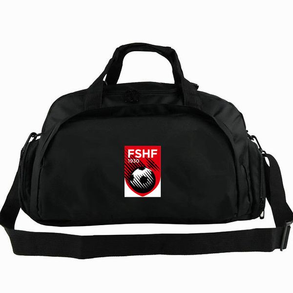 

fshf duffel bag albania national men team tote football backpack soccer 2 way use luggage sport shoulder duffle badge sling pack