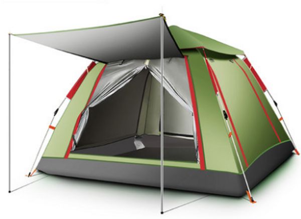 Automatic Tents Outdoor 2 3 4 More People Two Rooms One Hall Rain Beach Camping In The Wild Camping Tent Sale Vango Tents From Yinuoyinshi 73 1