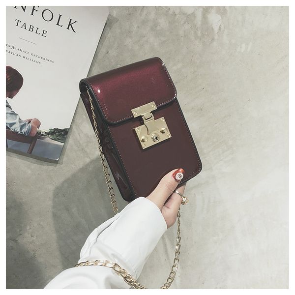 mini crossbody bag with chain strap