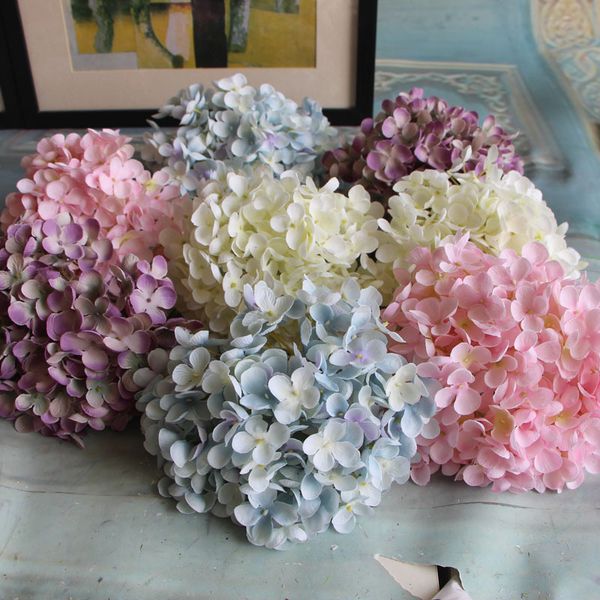 Diy Floral Hydrangea Flowers Wedding Bride Bouquet For Wedding