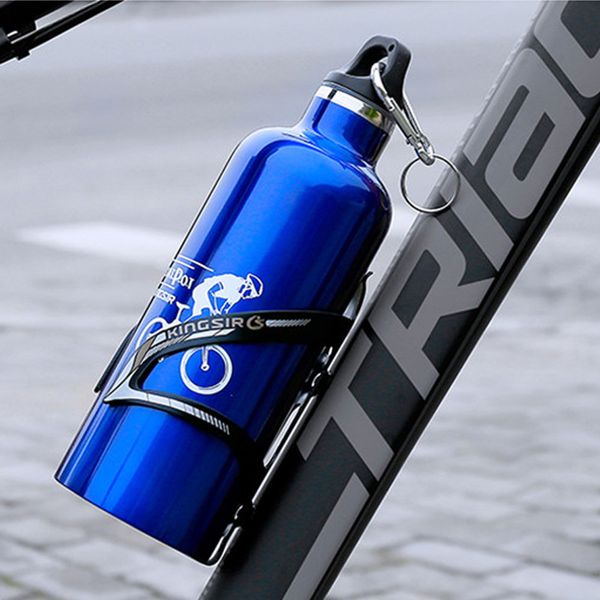 

new stainless steel vacuum thermo water bottle thermal cycling bike bicycle sports bottle to water for bicycle 750ml