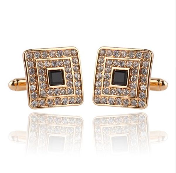 

men black crystal cufflink lawyer groom wedding cufflinks for mens shirt cuff links christmas jewellery sale, Silver