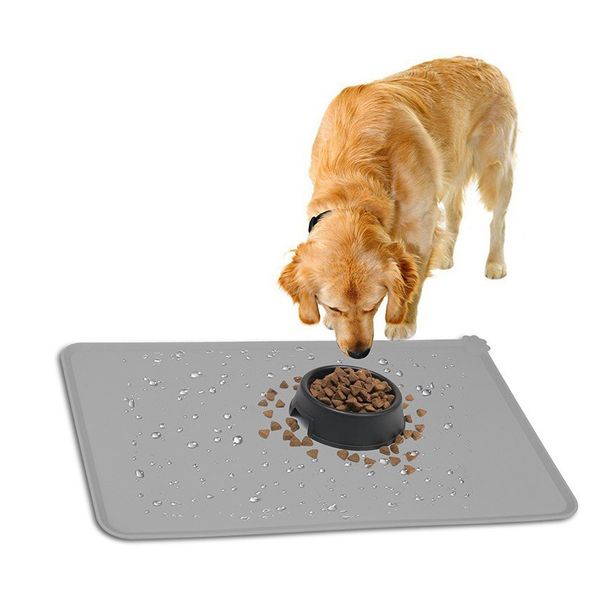 2019 Pet Food Mat Dog Silicone Bowl Mat Pet Feeding Mat Waterproof
