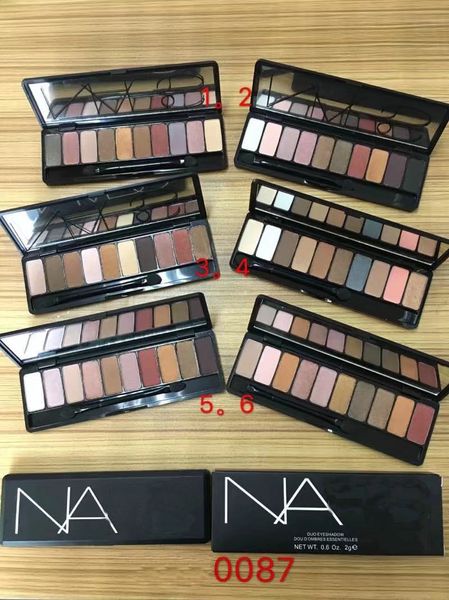

Hot New N brand eyeshadow 10 different colors eyeshadow mixed colors 1pcs/lot