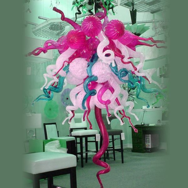 

modern customer color bedroom or living room or l pendant light murano 100% hand blown glass chandelier and ing