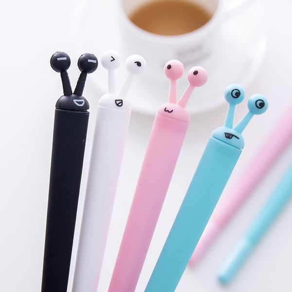 

1pcs funny snail gel pen korean cute fresh creative office students gel pen office school supplies writing supplies