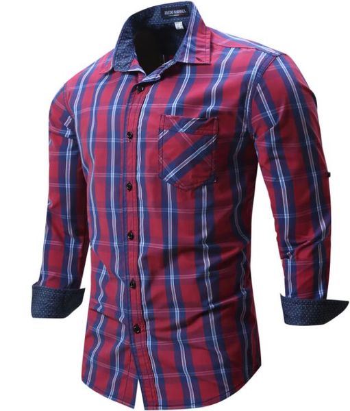 

Новые Оптовые 2018 осень зима мужские рубашки с длинными рукавами джинсовые мужски