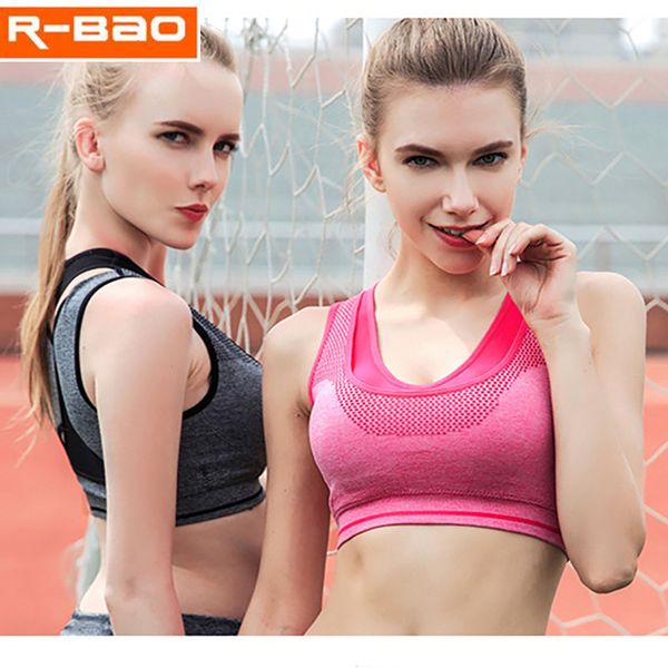 

women fitness yoga sports bra for running gym exercise padded gathered seamless bras sport vest underwear  l xl sr02, White;black