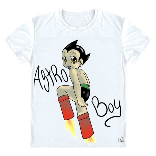 

astro boy t-shirts short sleeve shirts anime mighty atom tetsuwan atomu doctor tenma astroboy tetsuwan atom comic cosplay shirt, White;black