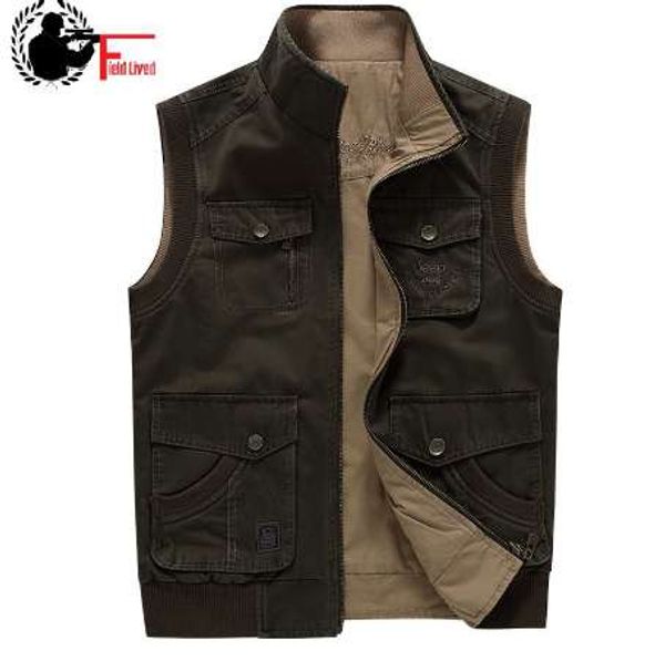 

men's vest sleeveless jacket plus big size waistcoat male pgrapher large size 5xl 6xl 7xl 8xl 9xl many pocket unloading, Black;white