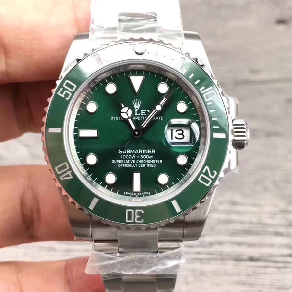 

Завод Поставщик Наручные часы Сапфир 40мм 116610LV HULK CERAMIC ЗЕЛЕНЫЙ НАБОР / Безель Автом