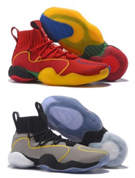 

2018 Fashion Crazy Byw I Socks Basketball Shoes Mens Grey Pharrell X Ambition PK Designer Skateboard Fly Line Trainer Tennis Sneakers 40-46