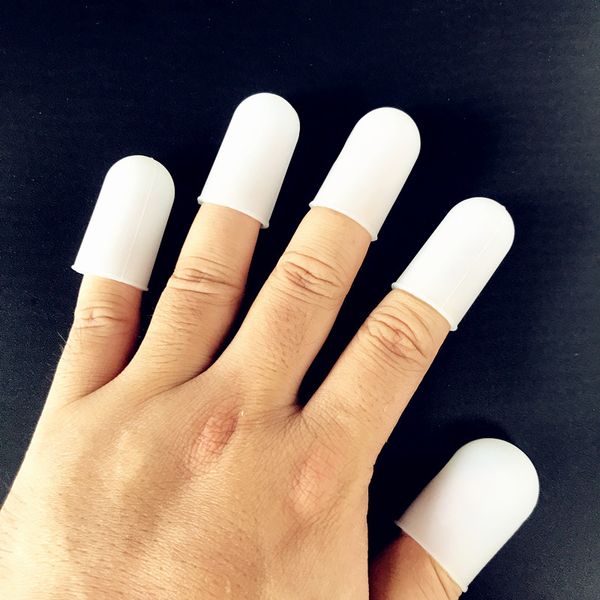 

anti-scald food grade silicone finger set cover insulation anti-slip finger protector barbecue fingertip artifact 5pcs/set