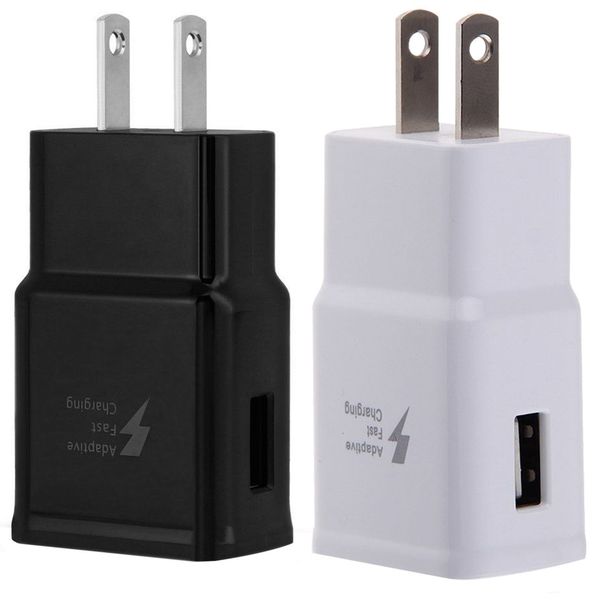 

Адаптер питания зарядное устройство стены для 4 5 S6 S7 EDGE CABLE DHL бесплатно Samsung Galaxy Note Новый адаптивный Rapid Быстрое зарядное устройство USB AC