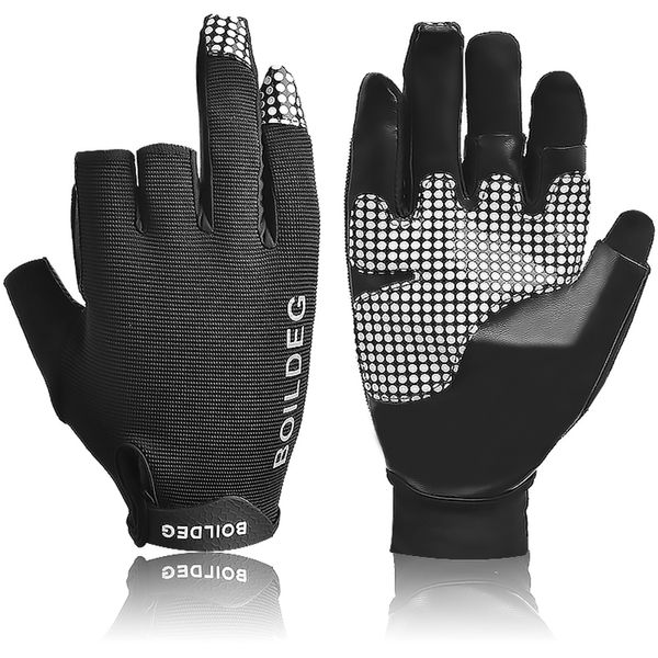 

boodun ulra-fiber non-slip fishing gloves