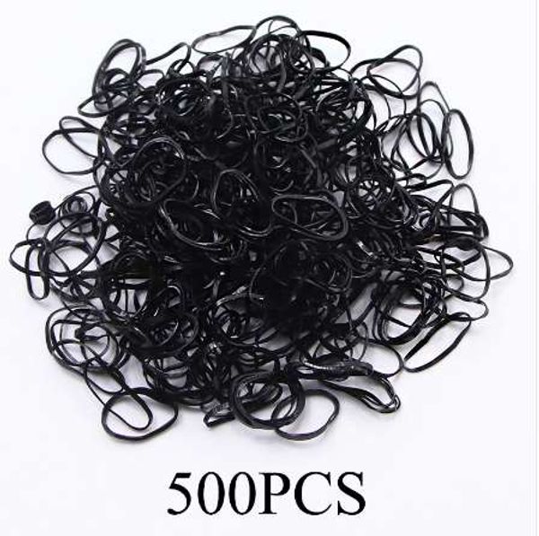 Около 500pcs/lot оптом одноразовые дети детские малышки TPU Hairs Rubber Rinds Elastic Hair Bin