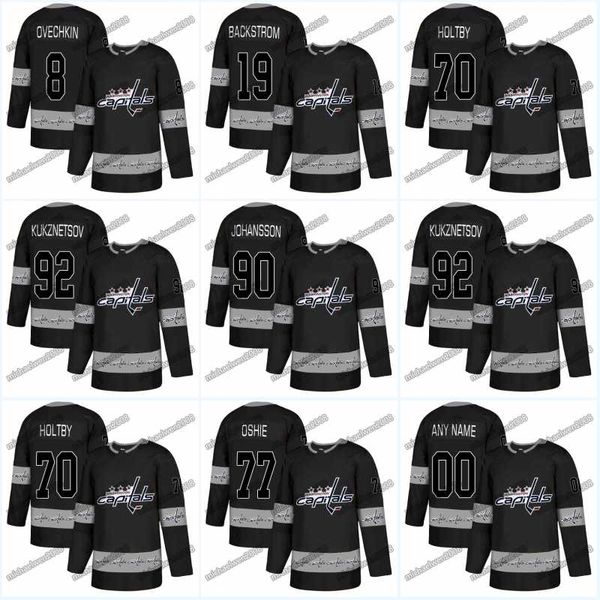 

2019 Season Washington Capitals 70 Braden Holtby Michael Sgarbossa Jayson Megna 8 Alex Ovechkin 79 Nathan Walker Black Jerseys