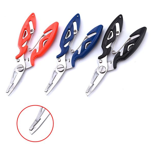 

2018 new fishing plier scissor braid line lure cutter hook remover tackle tool cutting fish use scissors fishing pliers