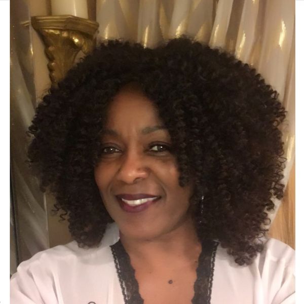 Top Quality Short Kinky Curly Wig Brazilian Hair Simulation Human