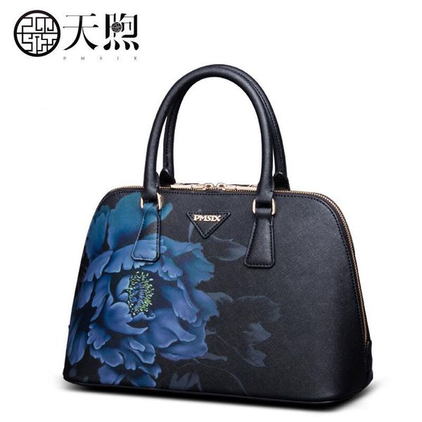 

2017 new quality leather bag fashion bags handbags women famous brands embossed shell bag women handbag shoulder messenger