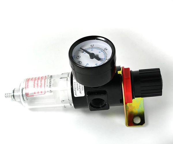 

AFR BFR Pressure Gauge Liquid Pressure Regulator Gauge Filter Kit Air Filter Oil Water Separator Reduce Pressure Switch Air Compressor