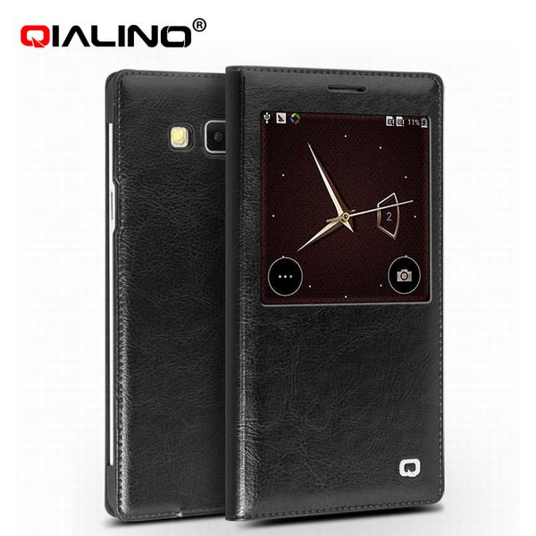 

For am ung galaxy a7 ca e leather flip cover ultra thin mobile phone ca e for galaxy a7 with card holder
