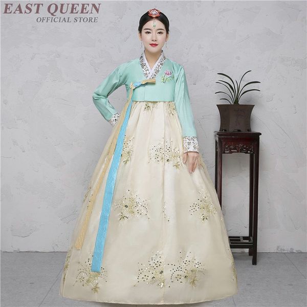 

korean traditional clothing dress korean wedding hanbok kk2259 y, Red