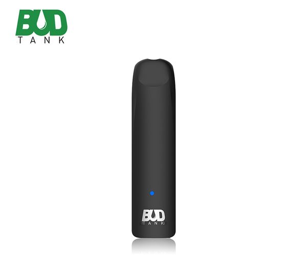 

BUDTank D3 Starter Kit 0.5ml Танк 240mAh Аккумулятор BUD Танк E-сигареты Пустые стручки черный упаковка пробки высокого качества густое масло Vape Pen