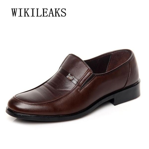 

oxford shoes for men formal wedding dress shoes zapatillas hombre casual men sapato masculino leather loafers, Black