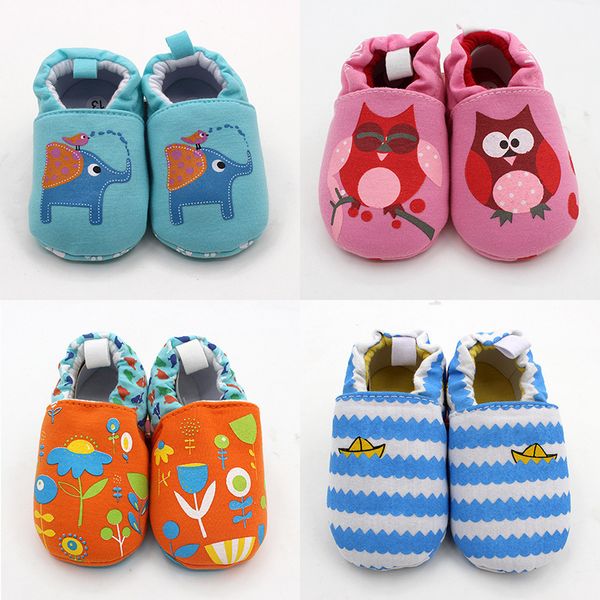 

newborn baby boys girls first walkers shoes infant toddler soft sole anti-slip baby shoes boys girls infant slippers