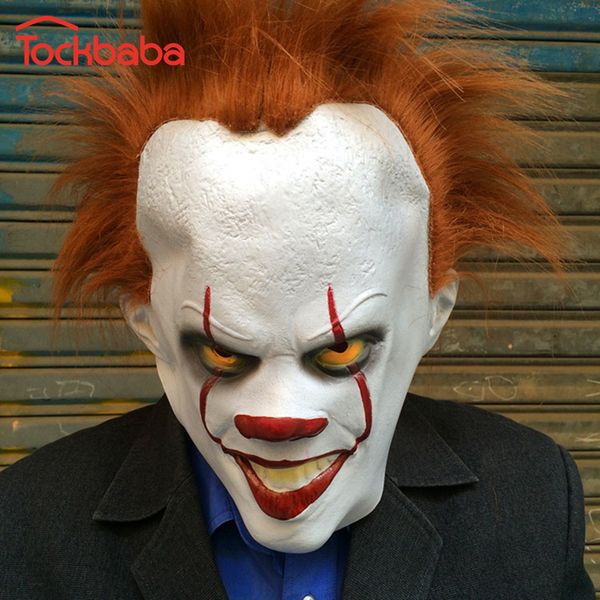 2019 Tockbaba 2018 Hot Clown It Mask Halloween Horror Scary Clown