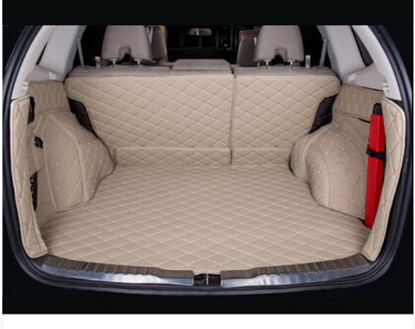 

special car trunk mats for cr-v 2016-2012 waterproof boot carpets cargo liner mats for crv 2014 car styling