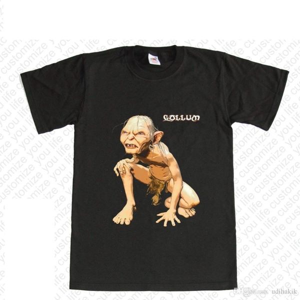 Maglia Maglietta T Shirt Uomo Gollum Il Signore Degli