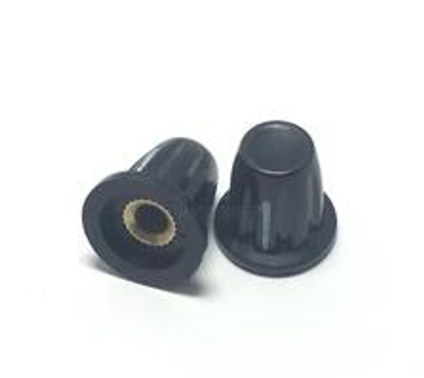 

10pcs bakelite potentiometer knob hole: 4mm for wh5 wxd3-13 k17-01 potentiometer