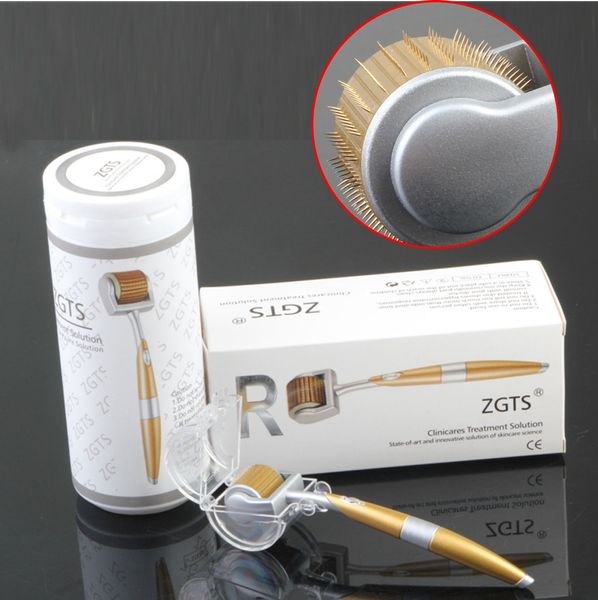 ZGTS Lusso 192 Titanio Micro Aghi Terapia Derma Roller Per Acne Cicatrice Anti Invecchiamento Della Pelle Cura di Bellezza Ringiovanimento Rimozione Delle Rughe