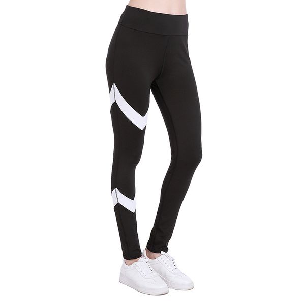 

womens sporting leggings black print workout women fitness legging pants slim jeggings wicking force exercise clothes