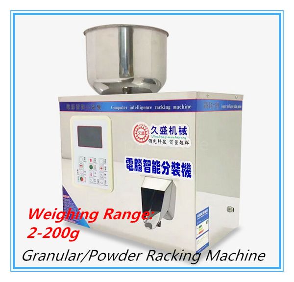

food automatic racking machine 2-200g 220v/110v intelligent weighing filling machine subpackage device for granular/powder