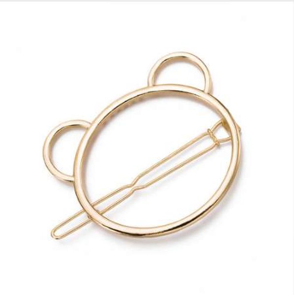 

fashion chic lovely bear hair clips girls buckle hairpin hairgrip hairdressing accessories #0322 a, Black;brown