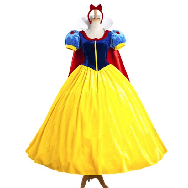 

classic fairy tale princess costumes carnival royal court theme costume cartoon movie role cosplay fancy dress, Black;red