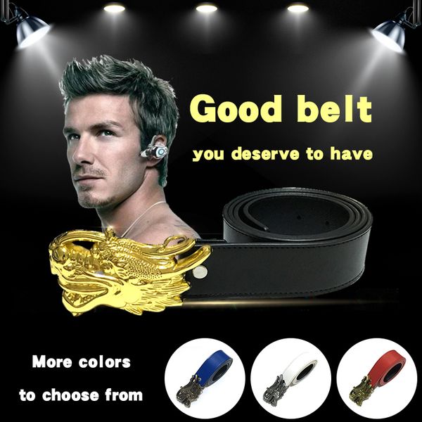 

2018 new faucet belt buckle to match in a variety of colors leather belt, reversible belt shipping, Black;brown