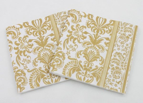 

20pcs/lot printed feature skull paper napkins for event & party decoration tissue decoupage servilleta 33cm*33cm