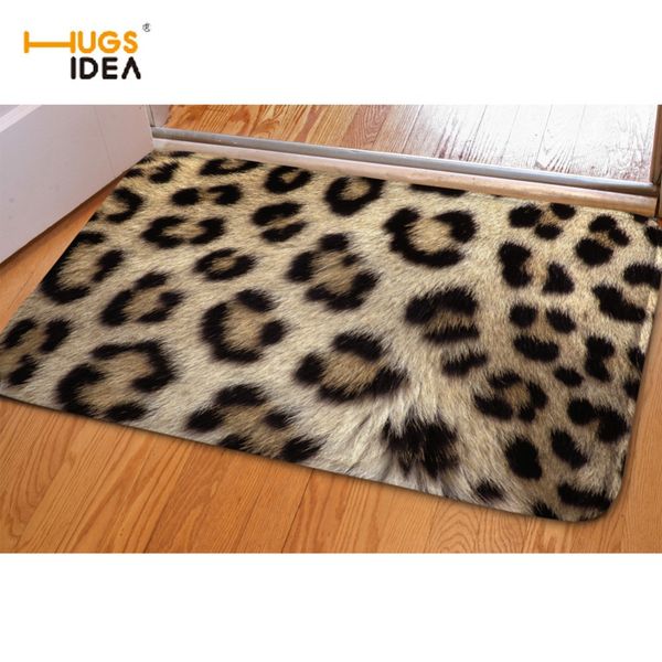 Grosshandel Hugsidea 3d Leopard Design Boden Teppich Europa Stil