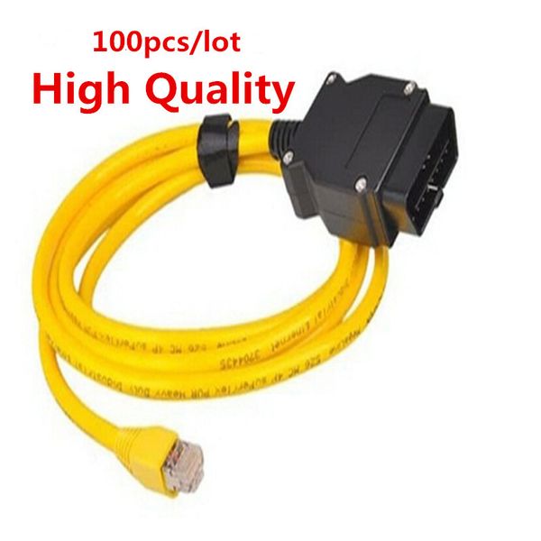 

100pcs new esys 3.23.4 v50.3 data cable for bmw enet cable ethernet to obd2 interface data e-sys icom coding for f-serie dhl