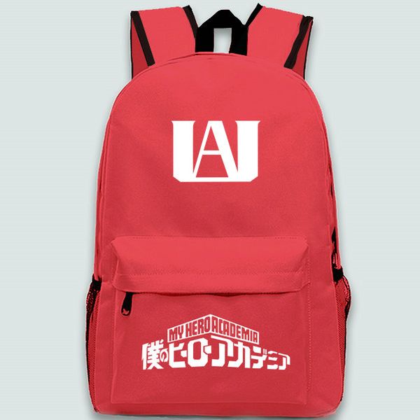 

badge backpack my hero academia day pack cartoon u a school bag anime packsack quality rucksack sport schoolbag outdoor daypack