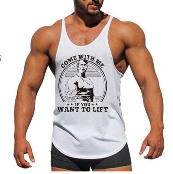 Canottiere per bodybuilding di marca Canottiere per abbigliamento sportivo da uomo Fiess Uomo Palestre Abbigliamento Magliette senza maniche Canotte muscolari