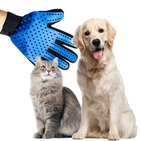 

Силиконовые pet щетка перчатки уход за домашними животными волос массаж перчатки P